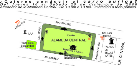 AURIGA_mapa recorrido_dic 2008